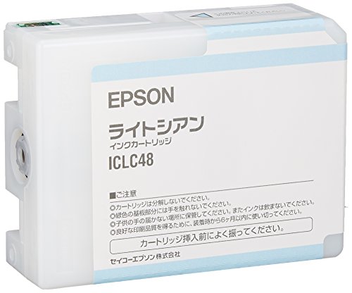 【中古】セイコーエプソン インクカートリッジ ライトシアン 80ml ICLC48 Amazon.co.jp: セイコーエプソン インクカートリッジ ライトシアン