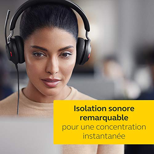 Jabra Evolve2 40 Casque PC Stereo Écouteurs Certifié UC à Réduction du Bruit avec Technologie d’Appel à 3 Microphones… - Les Beatles, Paul McCartney, John Lennon, RIngo Starr, George Harrison Jabra Evolve2 40 Casque PC Stereo Écouteurs Certifié UC à Réduction du Bruit avec Technologie d'Appel à 3 Microphones… – Image 5