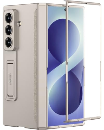 Protection Samsung Galaxy Fold 8 Ultra antichoc avec coque charnière grise
