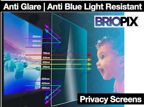 Image of PxIn Briopix 15 Inch Macbook Pro Privacy Screen Protector Filter - No Eye Strain | Anti-Blue Light + Anti-Glare | No Dry Eyes |15 Inch Macbook Privacy Screen