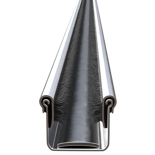 CRL Flexible Universal Channel with Pile and Felt Liner for 1948-1962 Models - 60 in long