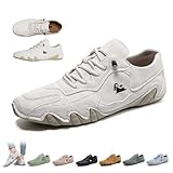 LOVEWLVNCL Zapatos Vogany Mujer Hombre, VogLDeck - Zapatos ortopédicos Beck Impermeables y Transpirables, Botas Ligeras Antideslizantes Tipo Barefoot para Senderismo, Viajes y Uso Diario(Beige,38 EU)