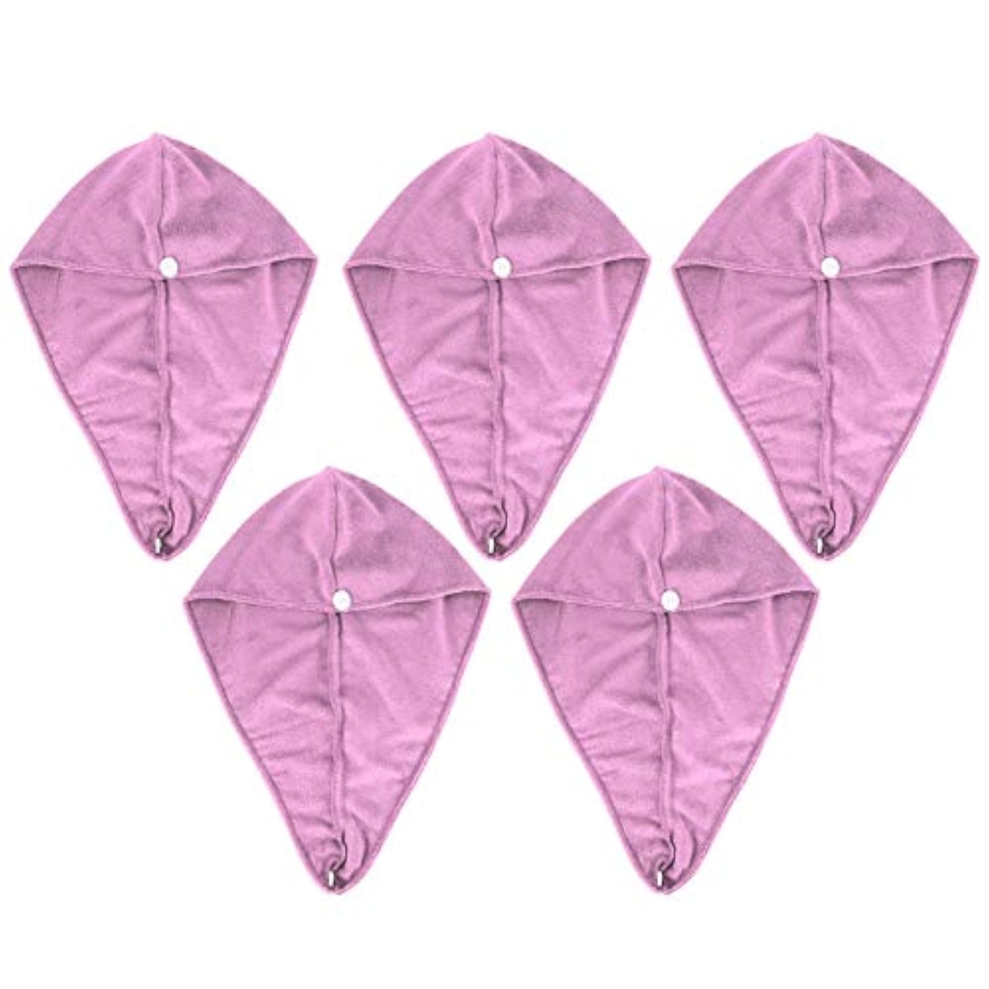 Microfiber Hair Drying Hat, 5pcs Travel Set