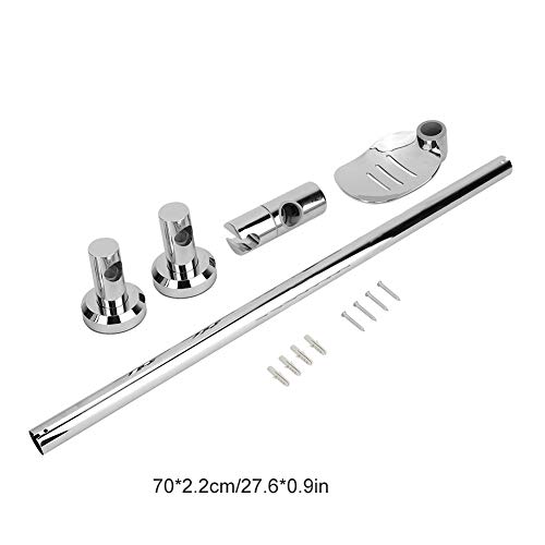 Support de douche en acier inoxydable chromé durable et design - 4
