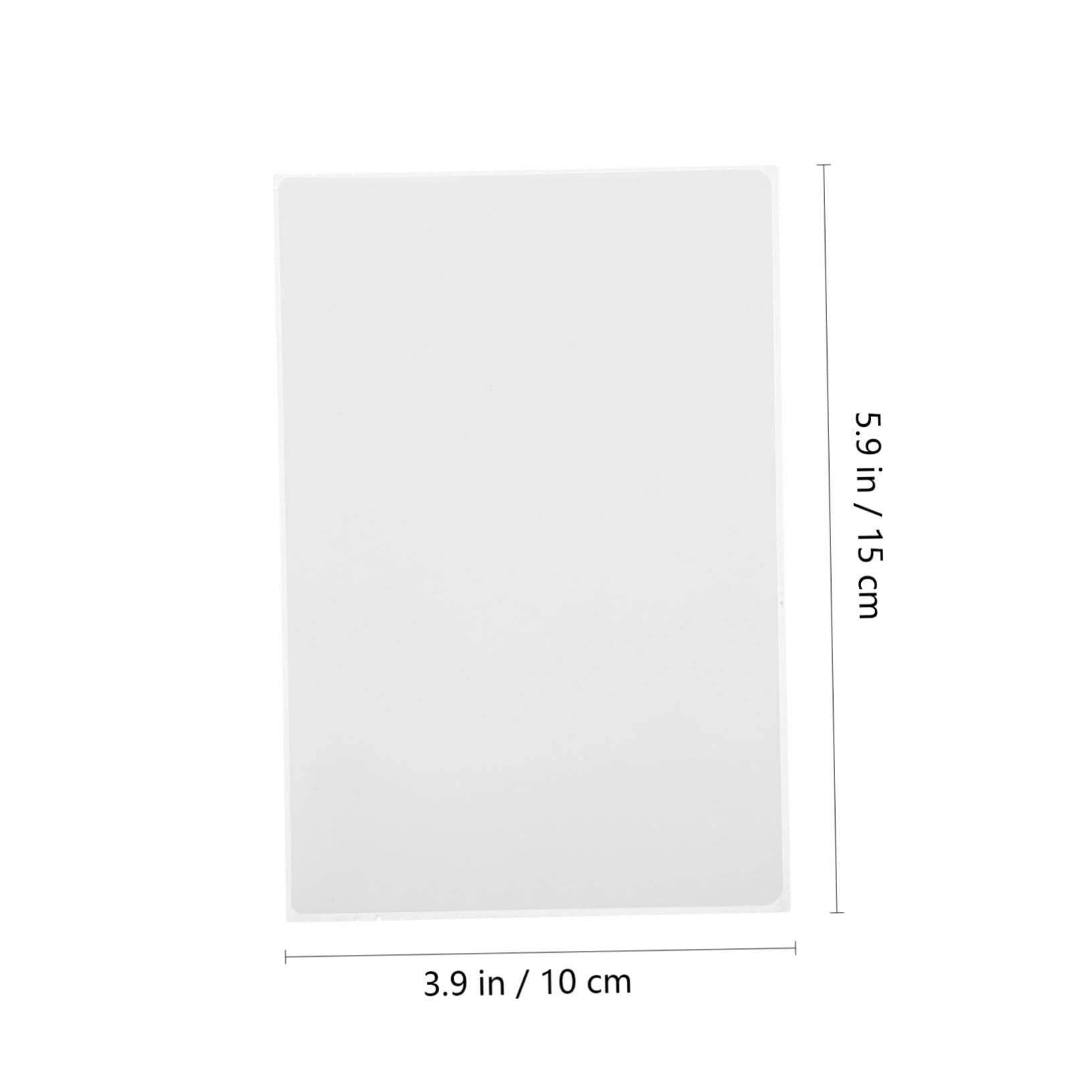 500 Stück Versandetiketten Thermodirekt Selbstklebend 100x150mm Starke Haftung Mit Perforation Für Thermodrucker Klebeetiketten Expressetiketten Für Gewerbe Und Privat