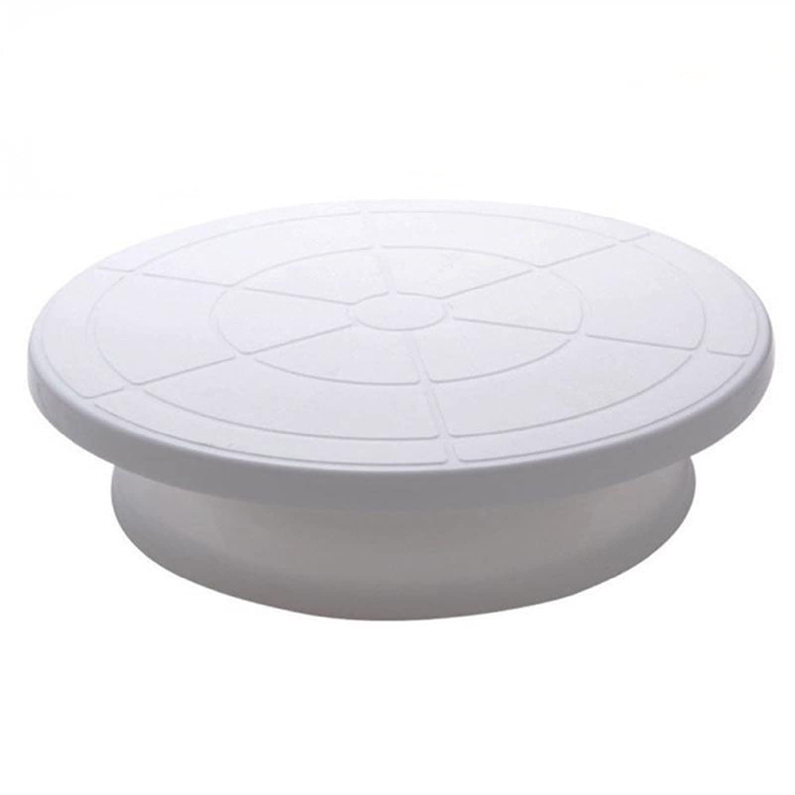 Torta Giratoria Mesa giratoria de pastel de plástico de 10 pulgadas BRICOLAJE Pastelería Herramienta para hornear Pastel de pastel Turnato giratorio Pastel giratorio Decoración Herramienta de hornear