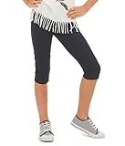 Hergestellt in EU Dykmod Mädchen Frühling Leggings Leggins 3/4 Capri hk330 152-158 Dunkelblau