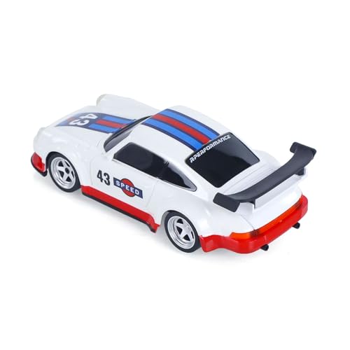 Image of 1 /43 High Speed 2.4 GHz Mini RC Drift Car with 4 Wheel Drive Motor ESC Servo Motor Lighting Battery Charging Cable Gyroscope Hobby Grade Model for Birthday Gift