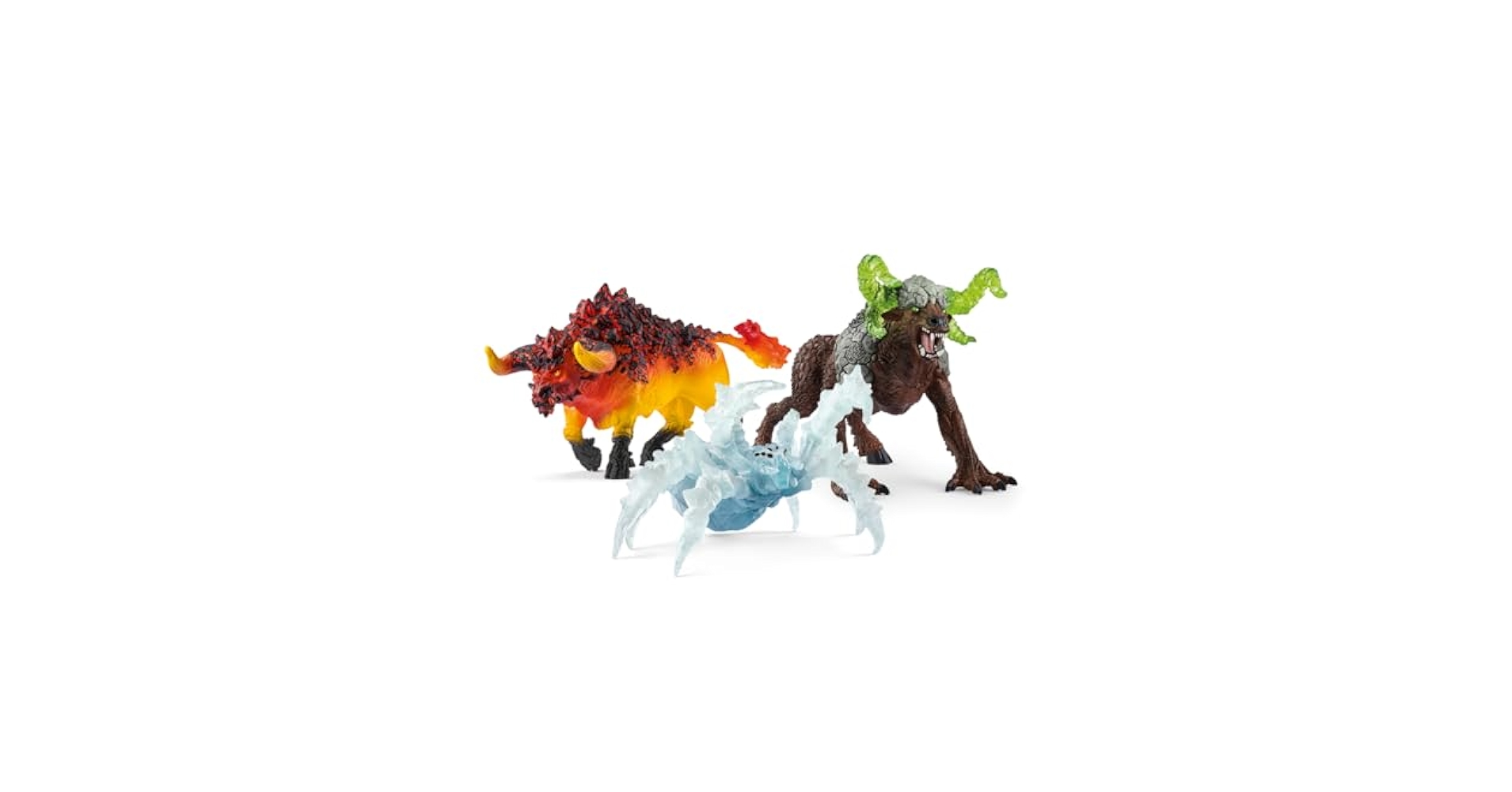 Schleich Eldorado Monsters フィギュアセット Amazon.com: Schleich Eldrador Creatures Monster Toys 3-Piece
