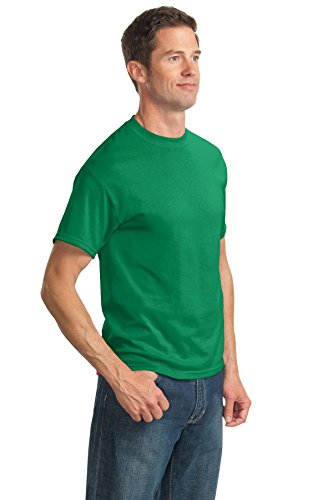 Port & Company Men's 50/50 Cotton/Poly T Shirt 6Xl Kelly Green #TOP2