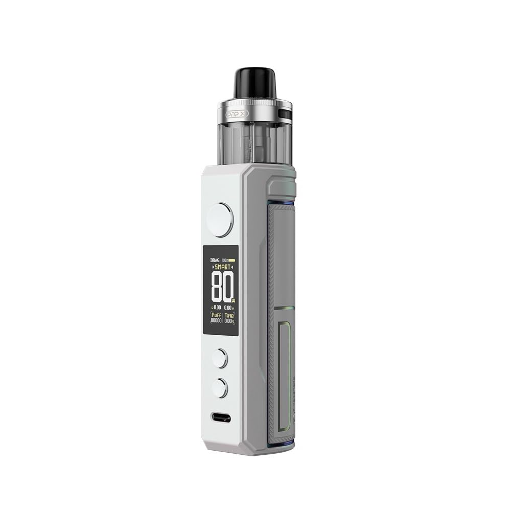 VOO'POO Drag X2 Kit 80W Vape batterie 18650 (batterie exclue) cartouche PnP  X Pod de