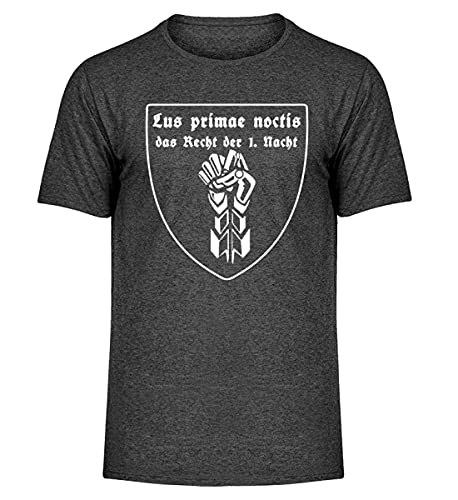 T-shirt homme LUS Primae Noctis gris foncé imprimé col rond taille M