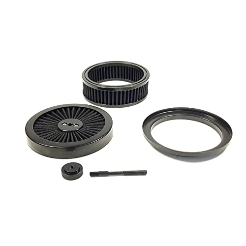 Washable Air Filter Cleaner 6"X2" Suit 5-1/8" For Holley Edelbrock Carburettor #TOP6