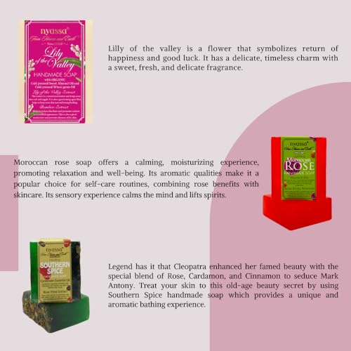 Image of Nyassa Floral Collection Gift Set, 750g (5 Pieces)