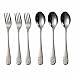 DUUFUN Couverts pour enfants 6 pièces en acier inoxydable - Couverts pour enfants en argent - 3 fourchettes - 3 cuillères pour enfants - Maison, école - Utilisation (ours)