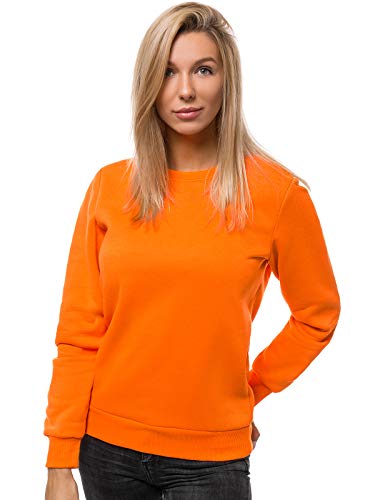 OZONEE Damen Sweatshirt Pullover Langarm Farbvarianten Oversized...
