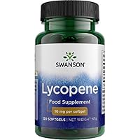 Swanson Lycopene, 10mg - 120 softgels