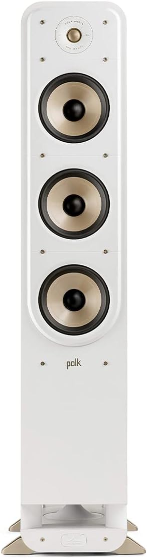 Polk Audio Signature Elite ES60 Floorstanding Speaker Cable Bundle (White)