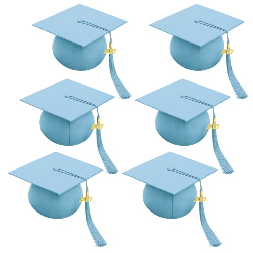 Image of Unisex Matte Graduation Cap 2026 2027 Tassel for High School