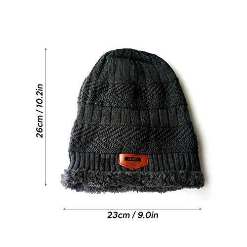 VOOCHIE Quente Gorro De Malha Inverno Chapéu De Pelúcia Mulheres Homens Esportes Cabeça Mais Quente