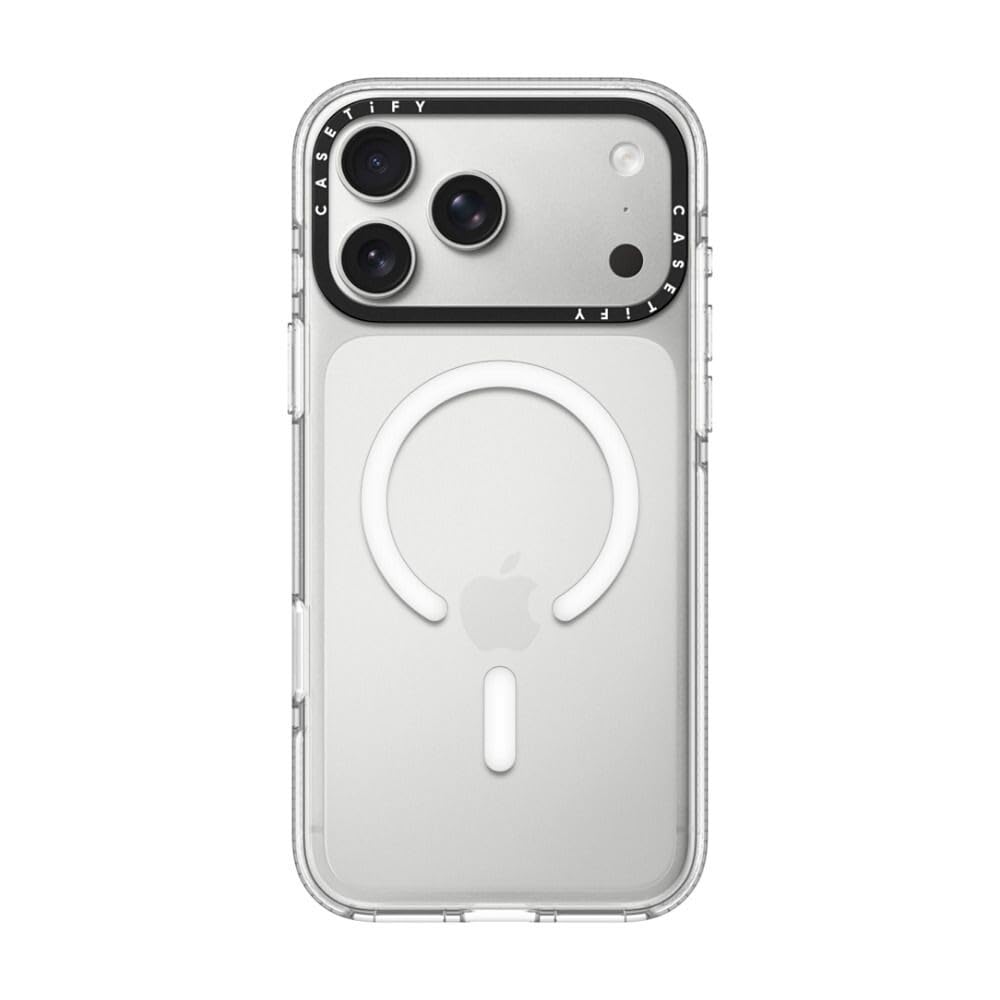 iPhone17ProMax CASETiFYクリアケース Amazon.com: CASETiFY Clear iPhone 17 Pro Max Case [Not Yellowing