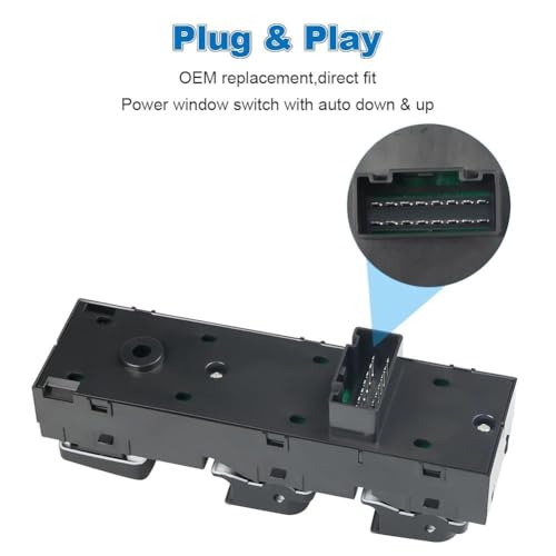 Interrupteur de lève-vitre bloqué ? Commandez ce master switch 04602781AA - 3