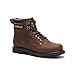 Cat Footwear mens Second Shift Work Boot, Dark Brown, 9 US