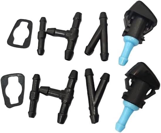 WINDSHIELD WASHER HOOD NOZZLE Sprayer kit 28932-ZL00A Compatible
