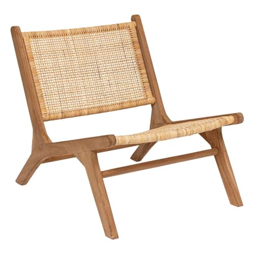 Atmosphera - Fauteuil Timor - Teck et rotin