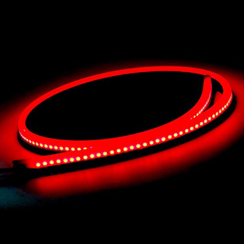 Teguangmei Car Led Brake Led Strip Light,40Inch Third Brake Light Strip Waterproof Tailgate Strip Warning Strobe Emergency Flashing Driving Brake Turn Signal Light For Vehicles Trucks Cars 12V #TOP7