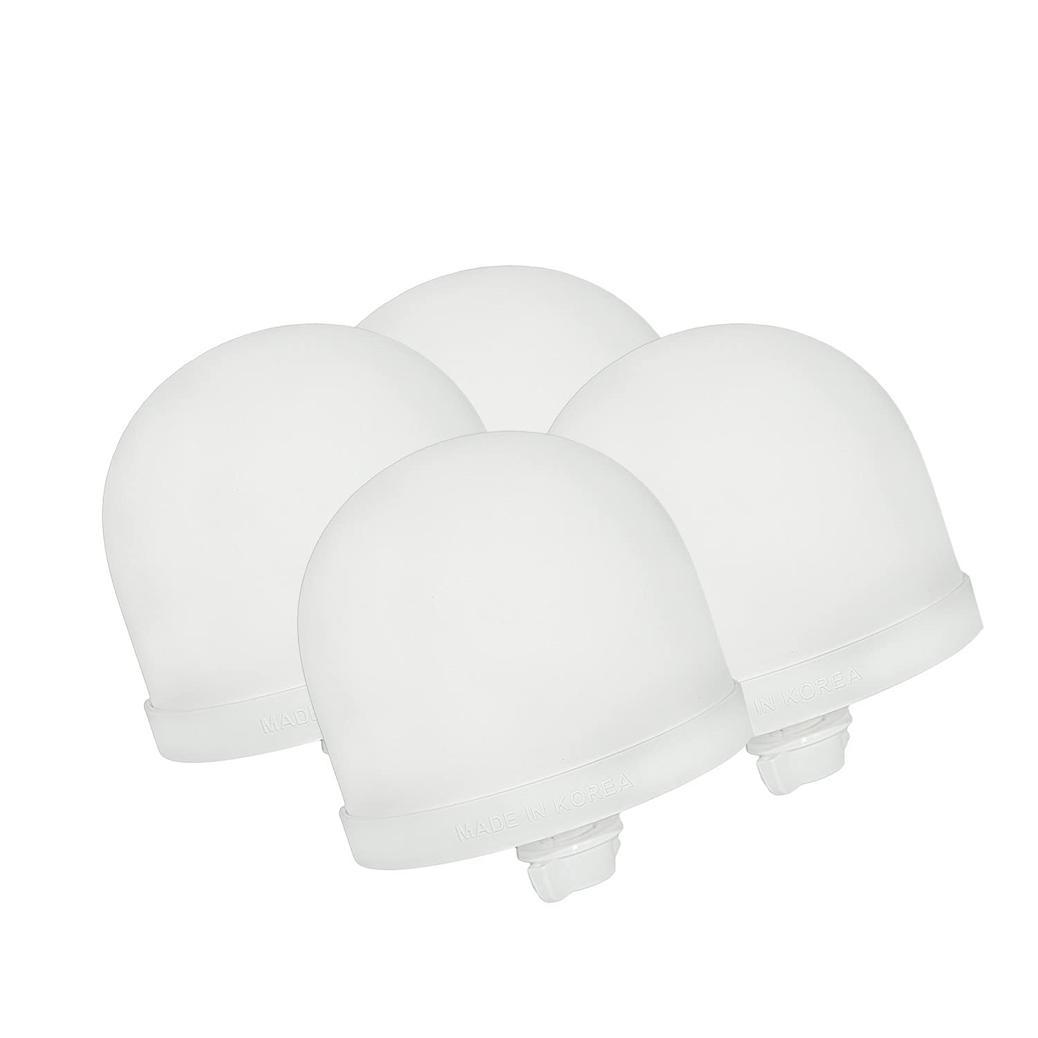 4-PACK of Korea Ceramic Dome Replacement Water Filter for Zen Water Systems by Aquaboon