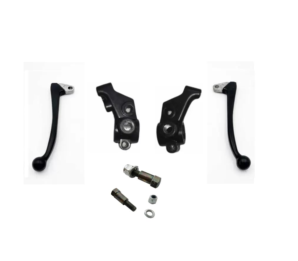 RX 100 Yoke Set Clutch Yoke Front Brake Yoke Set Lever Clutch and Brake with Nut Bolt RX100, RX 135, RX 135 5 Speed, RX 100, RX135, RXG, RXZ