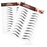 iplusmile 6 Blätter Wasserdichte Augenbrauen Tattoo Aufkleber Teiliges Vorgeformte False Eyebrows...