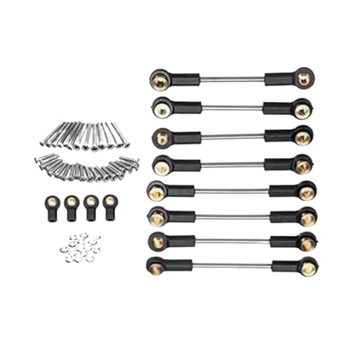 Rc Special Connecting Rod for C14 C24 C24-1 1/16 Metal for Chassis Suspension Link Tie Rod Set RC Car Tracked Vehicles Parts and Accessories Upgrades Replacement Use