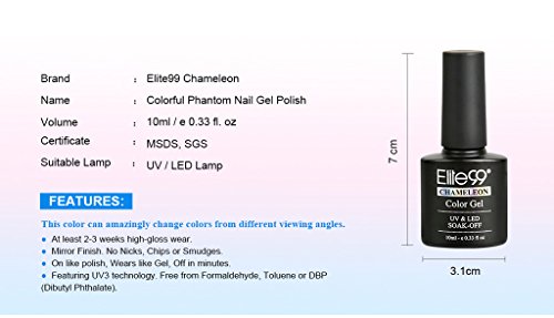 Elite99 Smalto Semipermanente VU LED Ricostruzione...