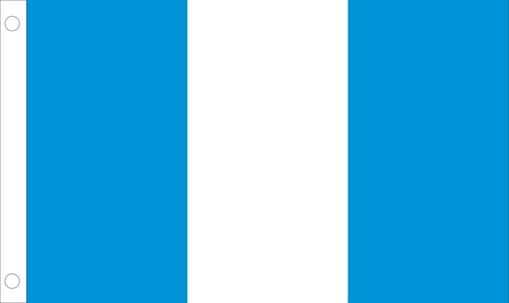 Allied FlagOutdoor Nylon Guatemala Country Flag with no Seal, 3-Feet by 5-Feet