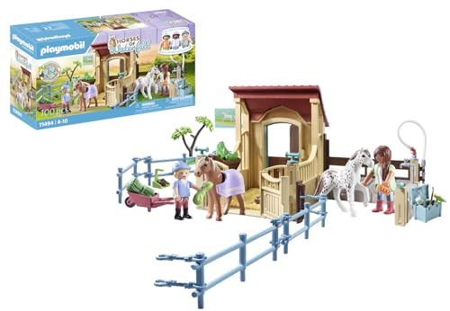 PLAYMOBIL Horses of Waterfall 71494 Reitstall, aufregende Reitabenteuer auf...