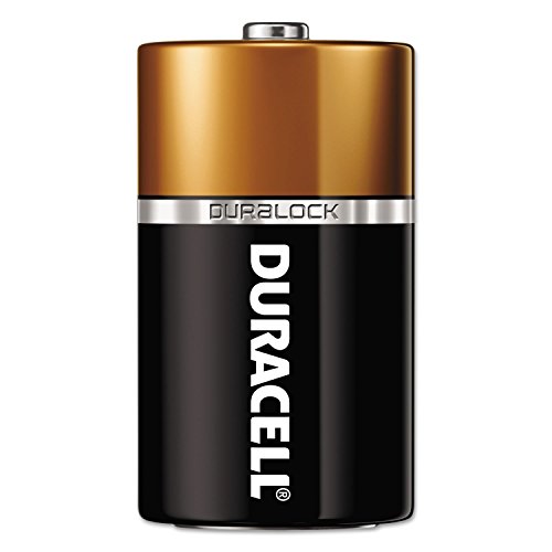 DURACELL MN1300BKD CopperTop Alkaline Batteries with Duralock Power Preserve Technology D 72/CT