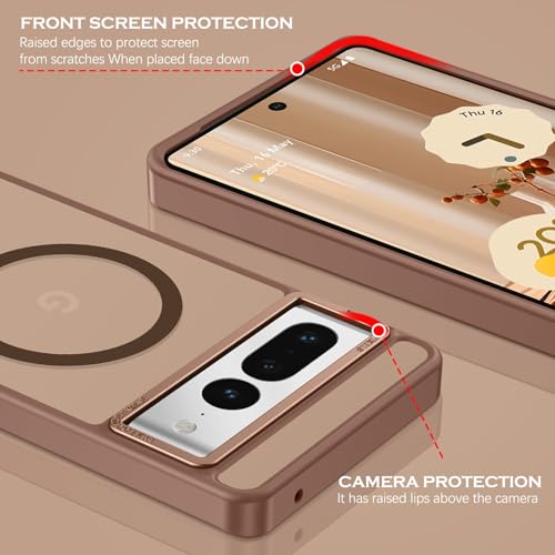 Coque compatible Magsafe Google Pixel 7 Pro charge sans fil - 5