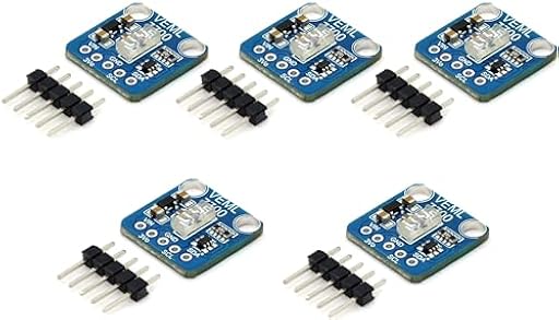 TECNOULAB 5 uds Módulo de Sensor de luz Ambiental VEML7700, Placa de Sensor de medición de luz de 120k Lux | Ya disponible en tu tienda friki favorita! En mundofriki.es! TECNOULAB 5 uds Módulo de Sensor de luz Ambiental VEML7700, Placa de Sensor de medición de luz de 120k Lux | Ya disponible en tu tienda friki favorita! En mundofriki.es!