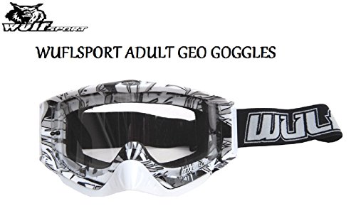 MOTORBIKE WULFSPORT ADULT GEO GOGGLES Motorcycle