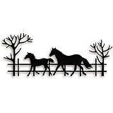 Country Life Horse Cutting Dies, YunTrip Running Horse Metal Cutting Dies Cuts Stencils for DIY Scrapbooking Photo Album Decorative Paper Card Making Supplies