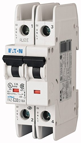 Eaton 102195 Disjoncteur 35A 2p D-Char