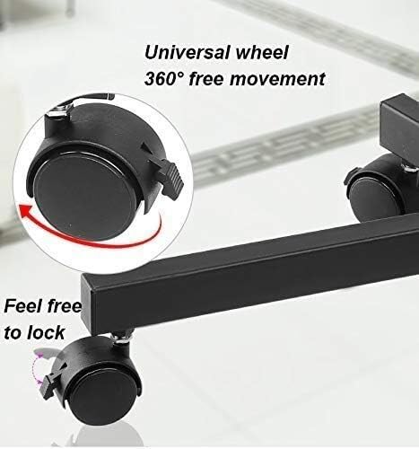 Soporte TV móvil con ruedas para pantalla plana miniatura 6