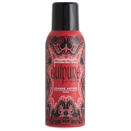 JEANNE ARTHES - Déodorant Femme Guipure & Silk - Spray Parfumé - Parfum Noix de coco Vanille - 150 ml