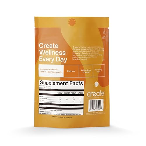 image for Create Creatine Monohydrate Gummies for Men & Women, Boost Focus, Stre