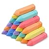 41lsseqi91l - JOYIN 48 PCS Cone Shaped Washable Sidewalk Chalks , Non-Toxic Jumbo Chalk for Art Play, Sidewaalk Colored Outside Washable Set for Summer Outdoor Games and Chalkboard Drawing