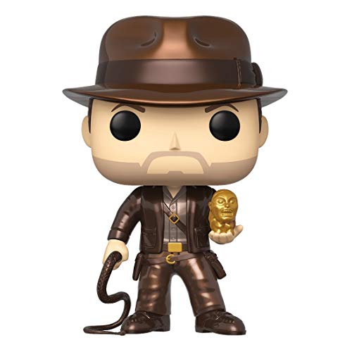 Funko Películas Pop! Indiana Jones - Indiana Jones (10 En Disney Parks Exclusive) #885 (Metallic Emerald City Comic Con Le2000)