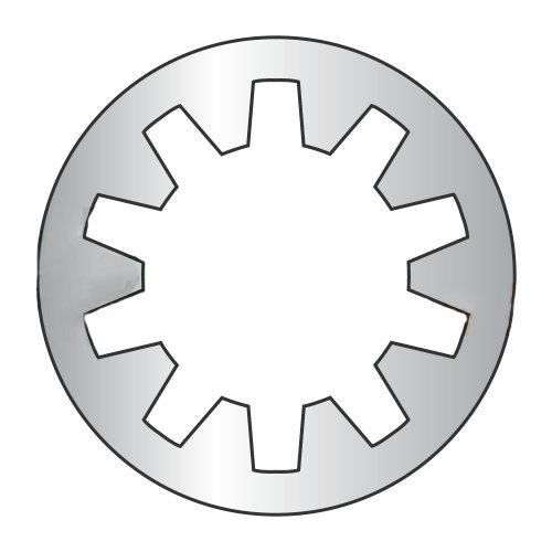 M8 Internal Tooth Lock Washers / 18-8 Stainless Steel / DIN6797J (Carton: 5,000 pcs)