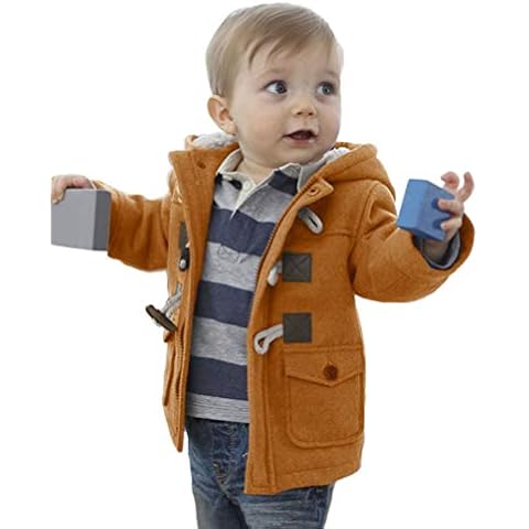 Onsoyours Abrigo de Capucha Acolchado para Niños Cover